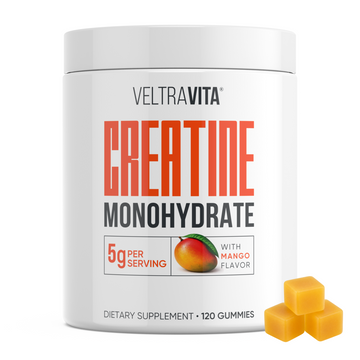 Creatine Monohydrate Gummies with Mango Flavor